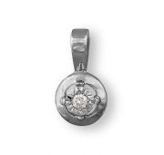 подвеска с бриллиантом