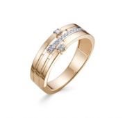 3991-110-3,86 Кольцо с бриллиантами бренд Brilliant Style (Au 585)