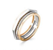 4107-110-5,91 Кольцо с бриллиантами бренд Brilliant Style (Au 585)