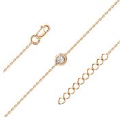 Б1983-120БР-2,15 Браслет с бриллиантом (Au 585)