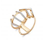 4054-110-4,9 Кольцо с бриллиантами бренд Brilliant Style (Au 585)