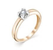 3002-110-2,52 Кольцо помолвочное с бриллиантом бренд Brilliant Style (Au 585)