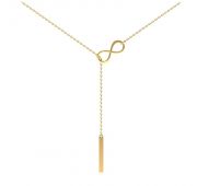 01-807276 Колье бесконечность бренд Sanis (Au 585)