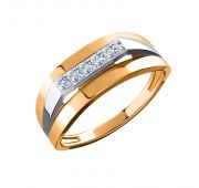 01-117728 Кольцо золотое бренд Sanis (Au 585)