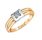 01-117379 Кольцо золотое бренд Sanis (Au 585)