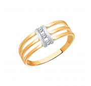 10852 Кольцо золотое (Au 585)