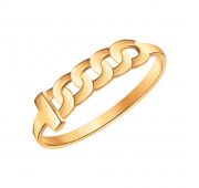 10933 Кольцо без вставок (Au 585)