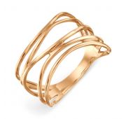 т10001А653 Кольцо без вставок бренд Karatov (Au 585)