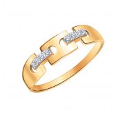 10928 Кольцо золотое (Au 585)