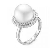 01-1196-5,41 Кольцо с жемчугом (Au 585)