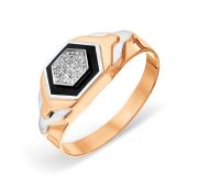 т15204А261 Кольцо мужское бренд Karatov (Au 585)
