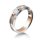 01-5190-00-501-1111-38 Кольцо помолвочное бренд Platina (Au 585)