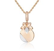 03-3367-00-101-1111 Подвеска с бриллиантами бренд Platina (Au 585)