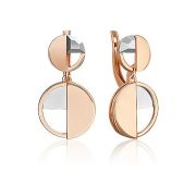 02-5052-00-000-1111 Серьги без вставок бренд Platina (Au 585)