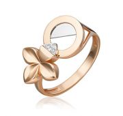 01-5599-00-101-1111 Кольцо с бриллиантами бренд Platina (Au 585)