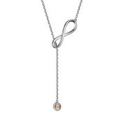 06-2496/000Б-00 Колье бесконечность бренд Алькор (Серебро 925)