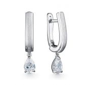 02-2469/00СВ-00 Серьги из серебра бренд Алькор (Серебро 925)