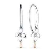 02-2065/000Б-00 Серьги из серебра бренд Алькор (Серебро 925)