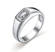 01-2966/00КЦ-00 Кольцо из серебра бренд Алькор (Серебро 925)