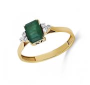 11-21578-1200-2,13 Кольцо золотое с изумрудом бренд Kabarovsky (Au 585)