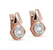 12-01667-1000-4,14 Серьги с бриллиантами бренд Kabarovsky (Au 585)