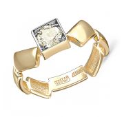 1-2499-9200-2,63 Кольцо помолвочное с бриллиантом бренд Kabarovsky (Au 585)