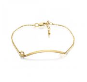 4-2070-9200-1,8 Браслет с бриллиантом бренд Kabarovsky (Au 585)