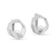 12-368-1500 Серьги с жемчугом бренд Kabarovsky (Серебро 925)