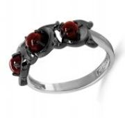 11-262-3589 Кольцо с гранатом бренд Kabarovsky (Серебро 925)