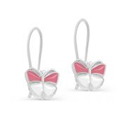 2-9014-0001 Серьги детские бабочка бренд Kabarovsky (Серебро 925)