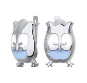 А0201685-40875 Серьги детские сова эмаль бренд Pokrovsky (Серебро 925)