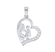 А0400810-00775 Подвеска сердце бренд Pokrovsky (Серебро 925)
