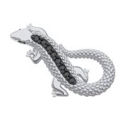 А2701575-00205 брошь ящерица с фианитами бренд Pokrovsky (Серебро 925)