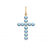 3124с4 крест из золота (Au 585)