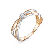 1103302 Кольцо из золота бренд Delta (Au 585)