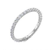 б1102020/15,5 Кольцо из белого золота бренд Delta (Au 585)