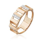 01-5665-00-401-1110 Кольцо с фианитами бренд Platina (Au 585)