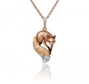 03-2965-00-000-1110-25 Подвеска лисичка бренд Platina (Au 585)