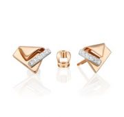 02-5136-00-401-1111 Серьги пуссеты бренд Platina (Au 585)