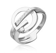 01-5680-00-401-1120 Кольцо из белого золота бренд Platina (Au 585)