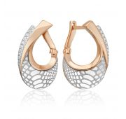 02-5198-00-401-1111 Серьги из золота бренд Platina (Au 585)