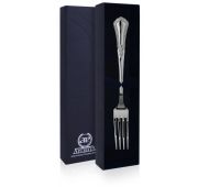 вилка серебряная