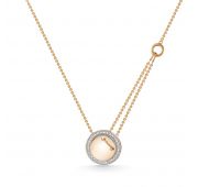 738-5100-4,13 Колье с бриллиантами бренд Лето (Au 585)