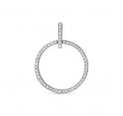 31471-151-01-00 Подвеска из белого золота с бриллиантами бренд Vesna (Au 585)