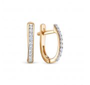 22030-151-01-00 Серьги с бриллиантами бренд Vesna (Au 585)