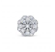 31837-151-00-00 Подвеска из белого золота с бриллиантами бренд Vesna (Au 585)