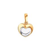 т140035840 Подвеска сердце бренд Karatov (Au 585)