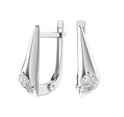 А2101514-00775 Серьги с фианитами бренд Pokrovsky (Серебро 925)