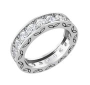 А0101653-00885 Кольцо дорожка с фианитами бренд Pokrovsky (Серебро 925)