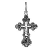4018к Подвеска крест (Серебро 925)
